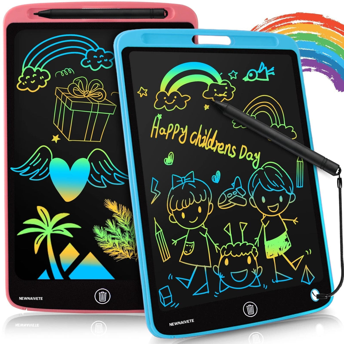 8.5 Inch LCD Writing Tablet for Kids – Colorful Doodle Board Drawing Tablet with Lock, Erasable & Portable