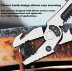 6-in-1 electrician pliers showing all functions